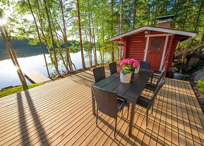 Domek alpejski Lingonberry Pieni Moekki Saunalla Mikkeli